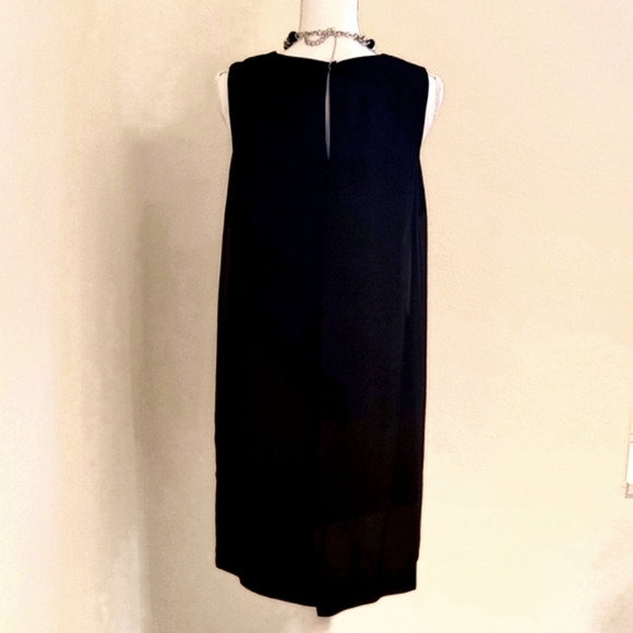 Women's BLACK DRESS / COCKTAIL OVERLAY by S.L Fashion - Picture 8 of 13